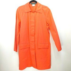 Harve Benard by Benard Holtzman Orange Coat